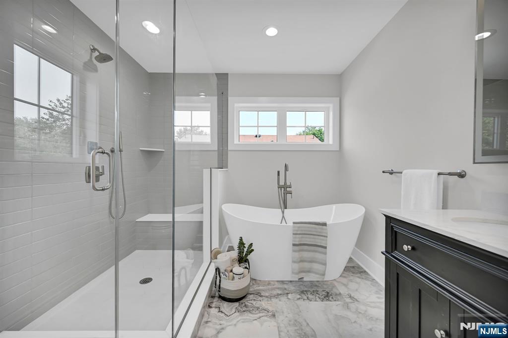 46 Snyder Avenue Berkeley Heights, NJ 07922 - Photo 18 of 38 a bathroom with a sink and a mirror
