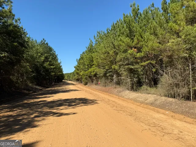 a view of empty space and yard