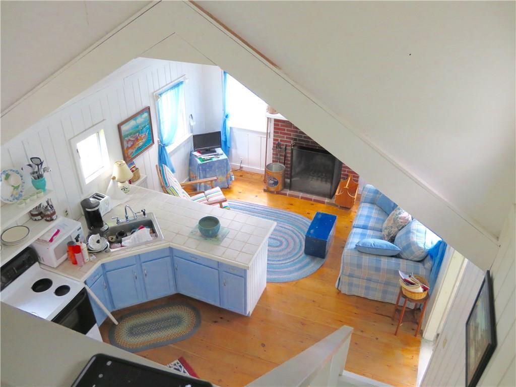 2 Perkins Road Bristol, ME 04554 - Photo 11 of 12 Aerial view of interior kitchen and...