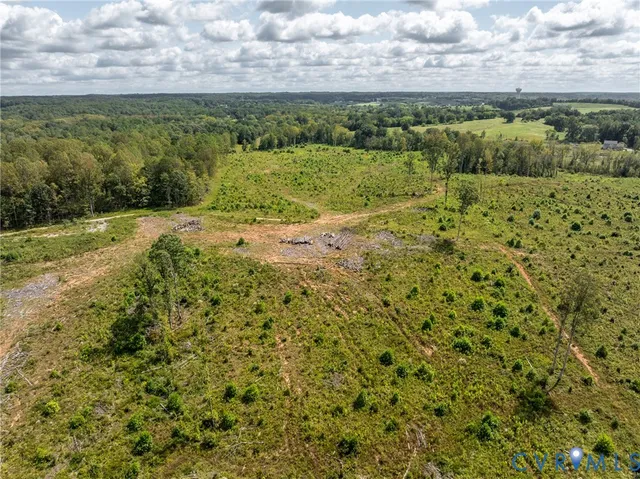 a view of yard with ocean view