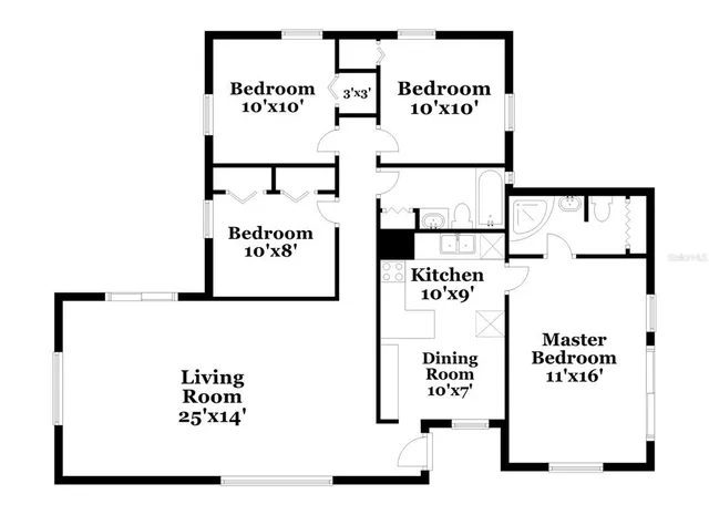 $2,180 | 4097 Porpoise Drive Southeast, St. Petersburg, FL 33705