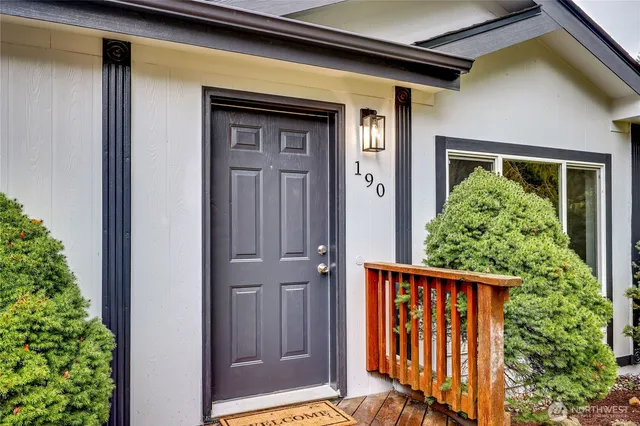 a view of front door