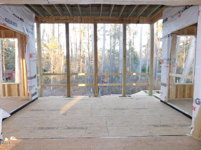 a front view of a building