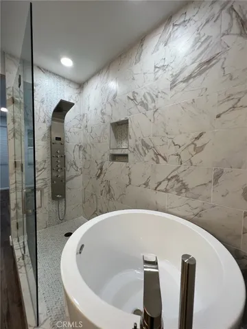a bathroom with a toilet