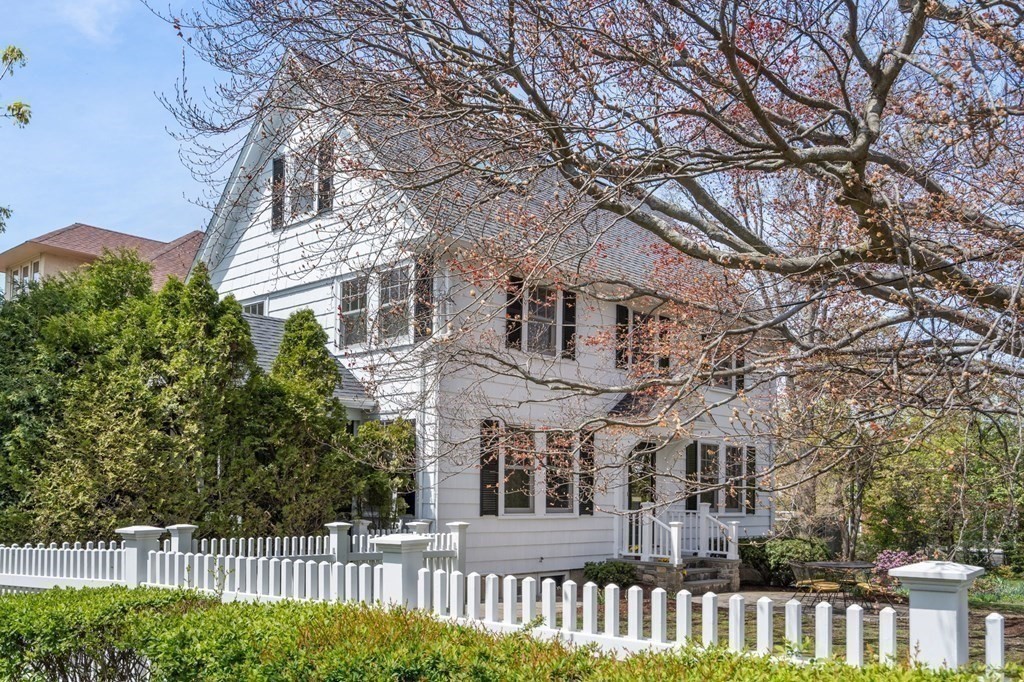 78 Addington Road Brookline, MA 02445 - Photo 1 of 30 a view of a building with a iron gate