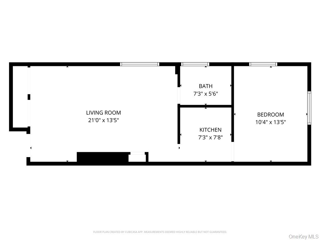 155 Garth Road, Unit B1 Scarsdale, NY 10583 - Photo 17 of 29 Measurements Deemed Highly Reliable but NOT Guaranteed.
