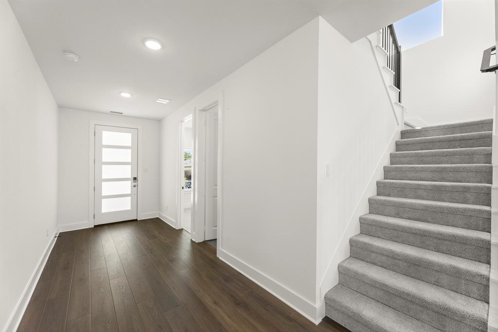 4100 Explorer Way McKinney, TX 75071 - Photo 3 of 27 a view of an entryway with wooden floor