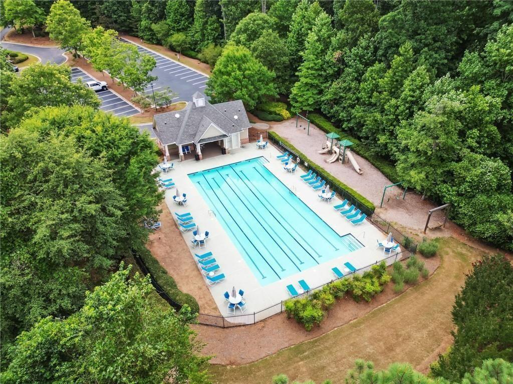 1203 Big Tree Pointe Villa Rica, GA 30180 - Photo 42 of 42 an aerial view of a house