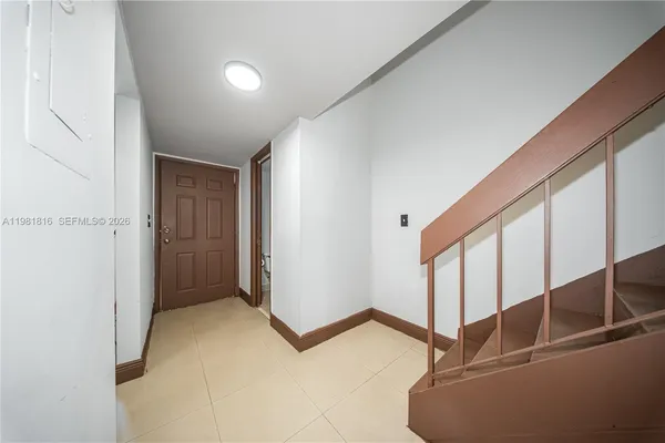 a view of an entryway