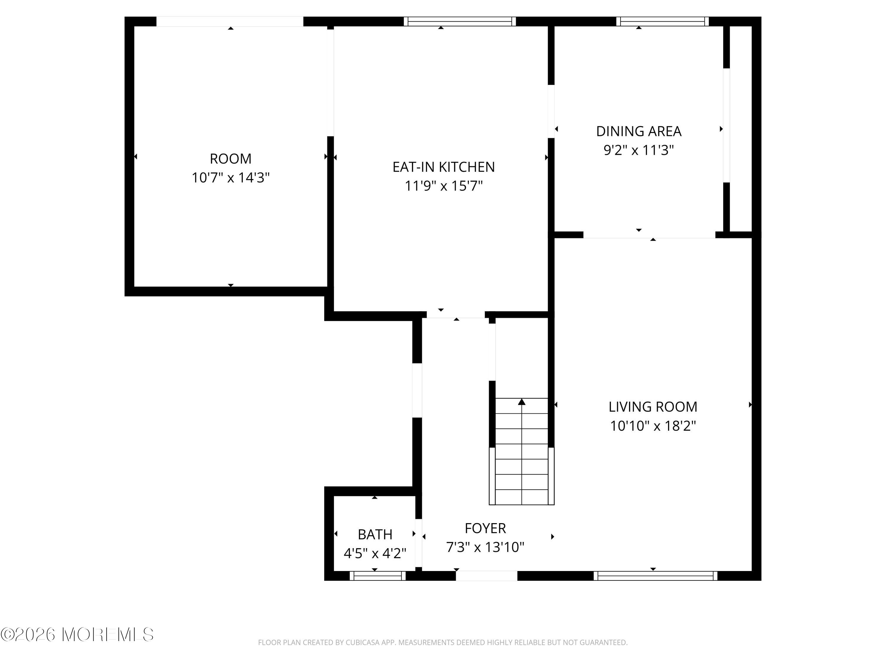 9 Snowdrift Lane Howell, NJ 07731 - Photo 33 of 33 2D Floor Plan for 9 Snowdrift Lane
