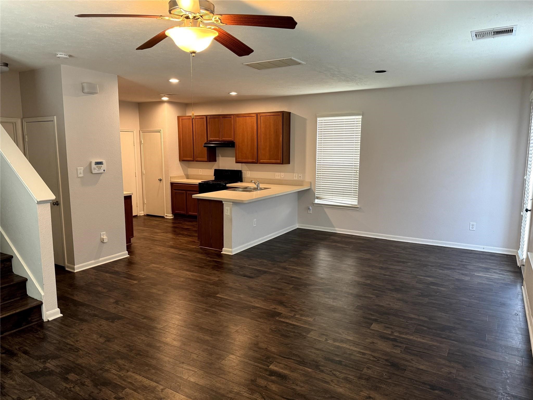 19022 Bee Line Court Houston, TX 77073 - Photo 8 of 12 a view of kitchen with sink and window