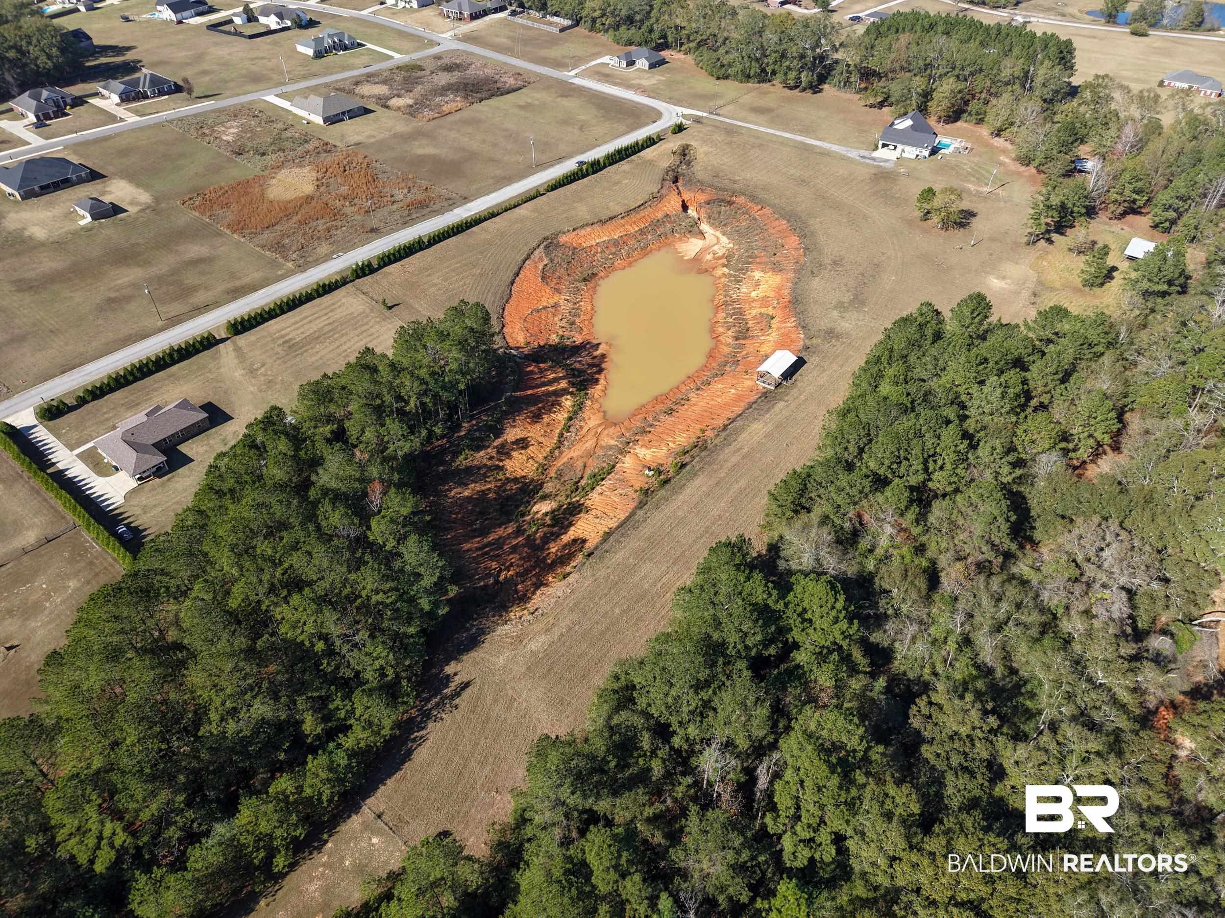 0 Stokley Court Atmore, AL 36502 - Photo 8 of 22 Aerial view of property and surrounding area