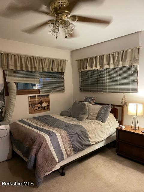 709 Savoy Road Cheshire, MA 01225 - Photo 23 of 33 a bedroom with a bed a dresser and potted plant