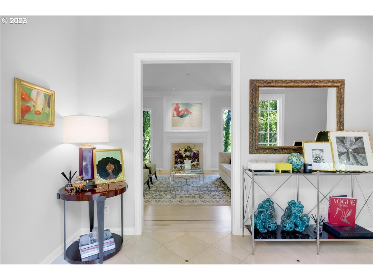 554 Southwest 48th Drive Portland, OR 97221 - Photo 3 of 48 a living room with furniture and a fireplace