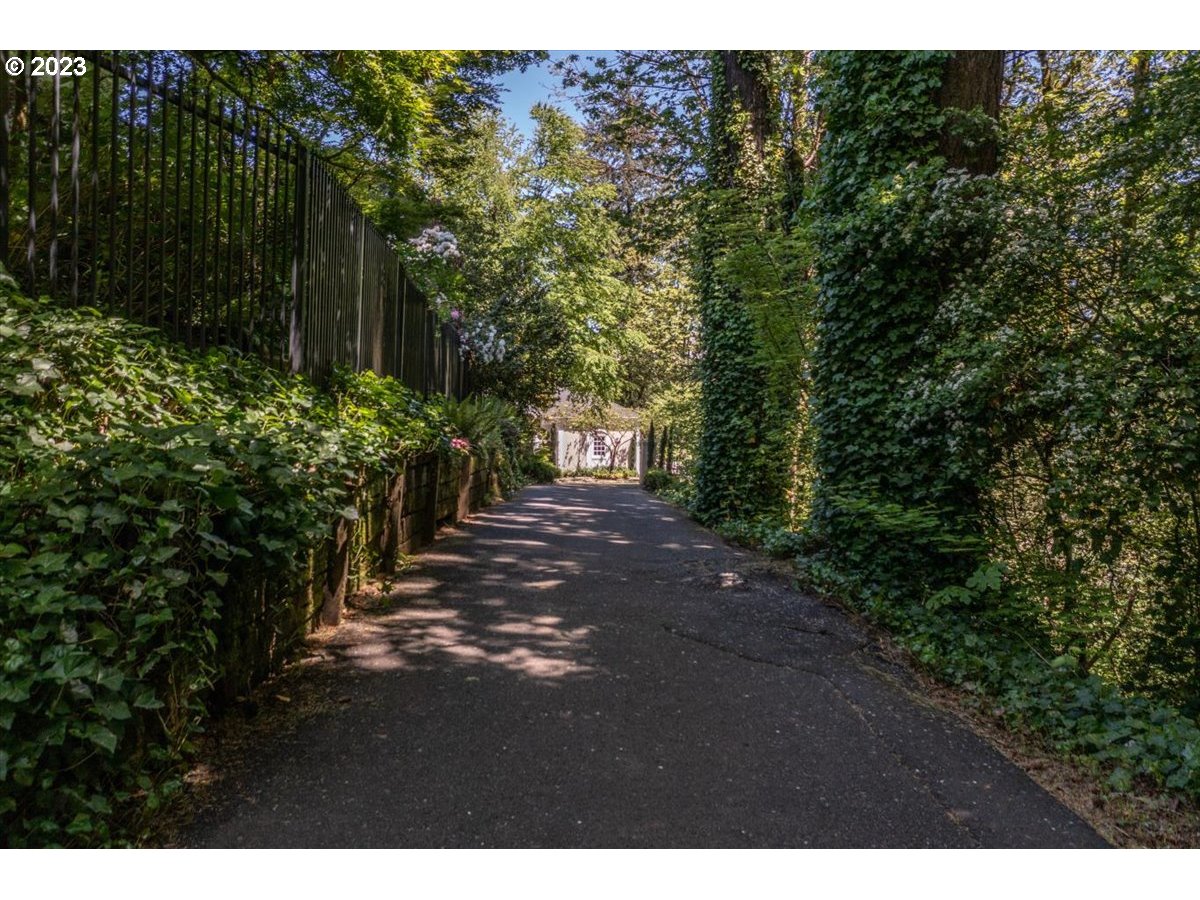 554 Southwest 48th Drive Portland, OR 97221 - Photo 47 of 48 a view of a back yard