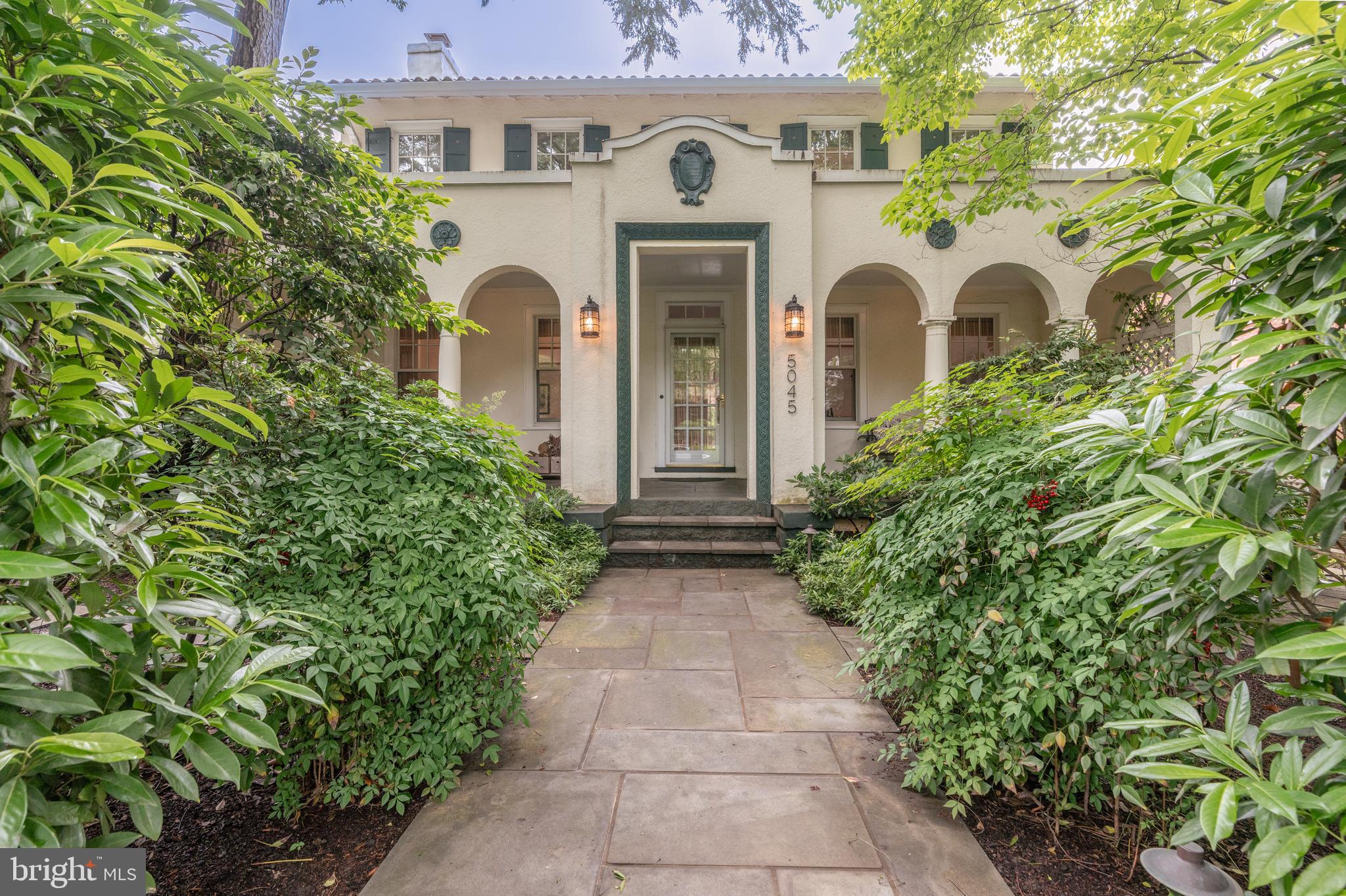5045 Reno Road Northwest Washington, DC 20008 - Photo 2 of 65 Stunning archways to front porch
