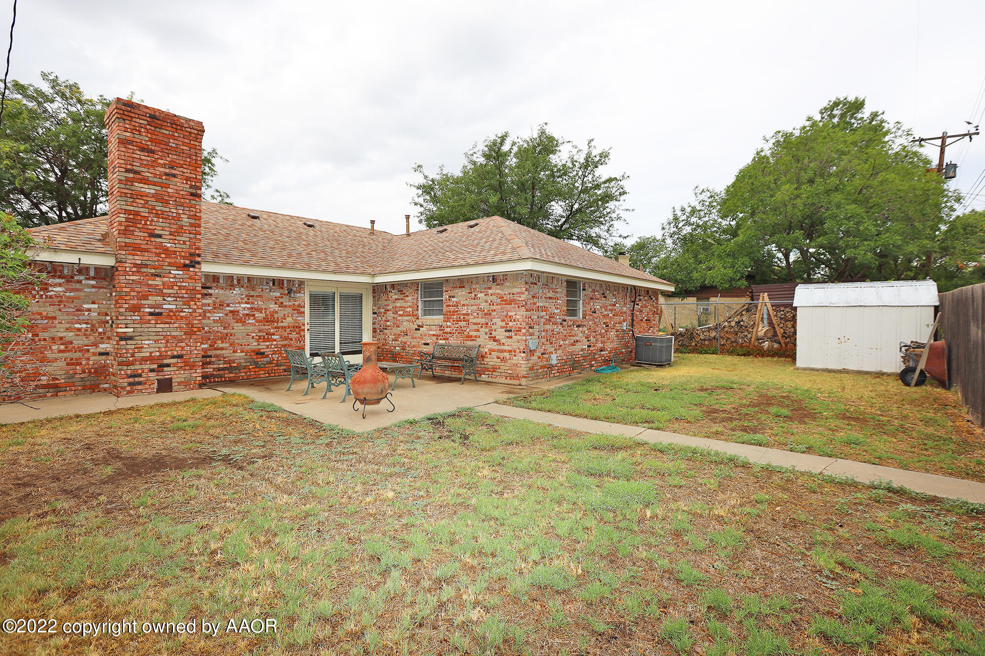 4404 Sherwood Lane Amarillo, TX 79110 - Photo 21 of 25 Backyard