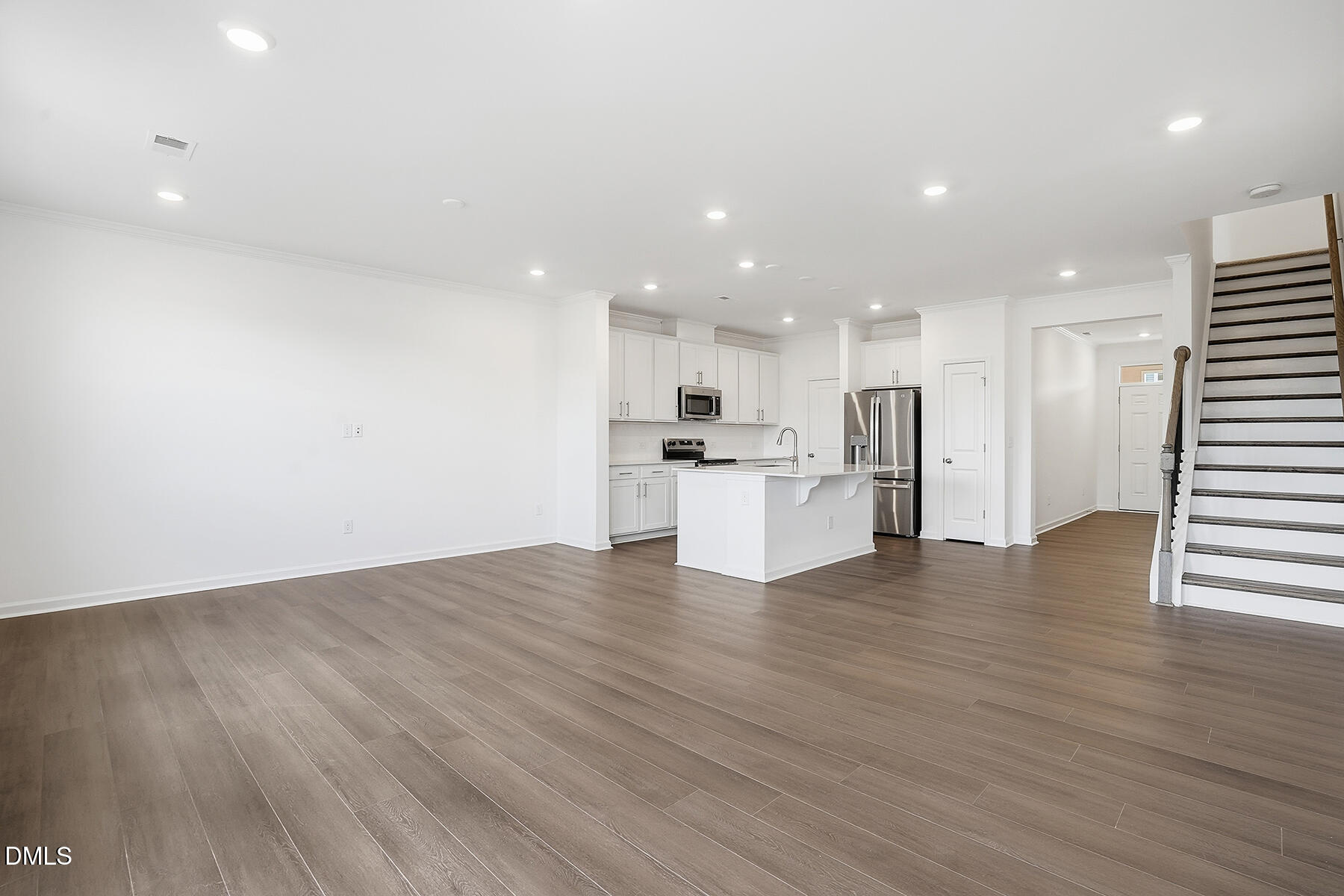 84 Blossom Fld Way Angier, NC 27501 - Photo 15 of 30 a view of kitchen with wooden floor