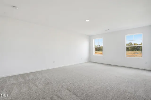 a view of empty room