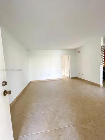 a view of empty room