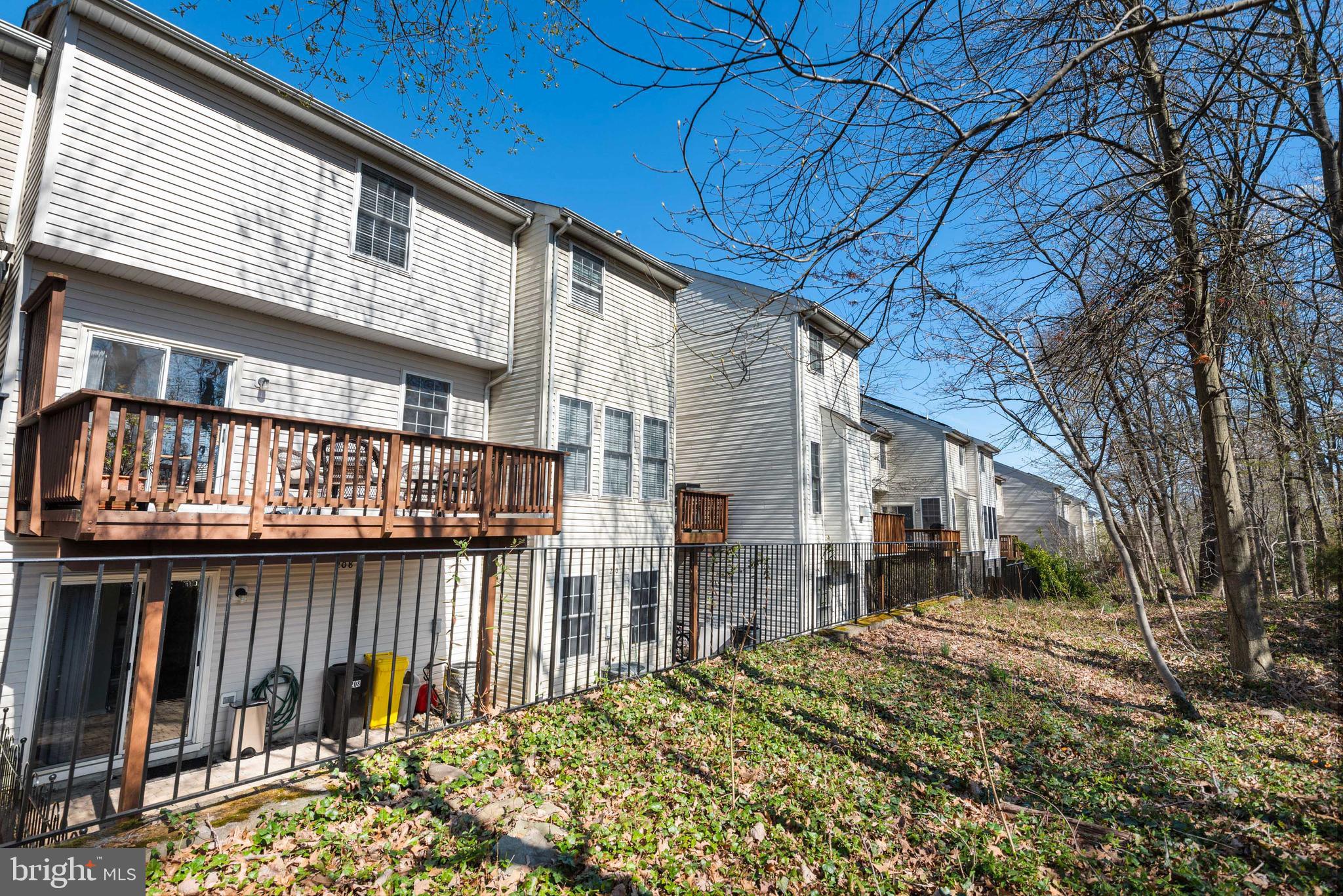 208 Tilden Way Edgewater, MD 21037 - Photo 52 of 55 Rear view of deck and patio