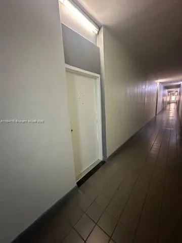 a view of empty room