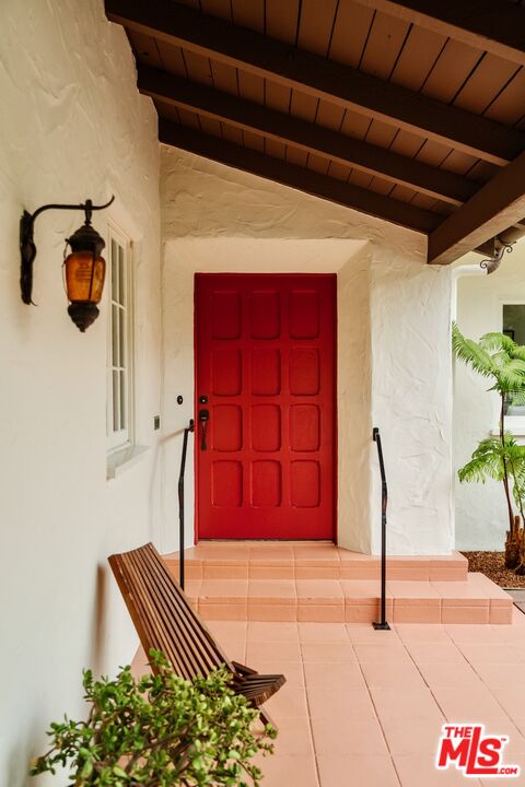 3325 Lowry Road Los Angeles, CA 90027 - Photo 8 of 73 a front view of a house with a red gate