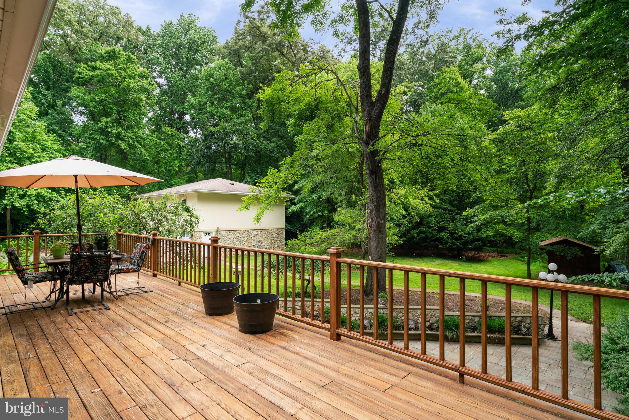 2617 Fox Mill Road Reston, VA 20191 - Photo 19 of 82 Expansive wood deck