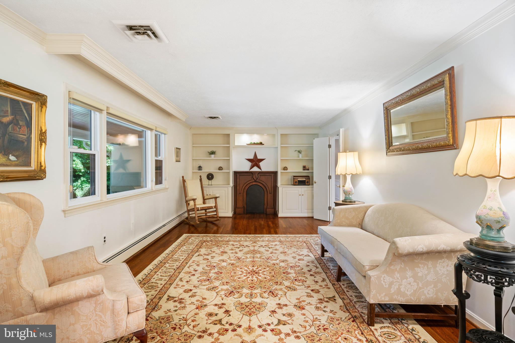 2617 Fox Mill Road Reston, VA 20191 - Photo 25 of 82 Formal living room off foyer with built-ins