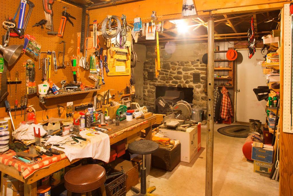 743 Cardville Road Greenbush, ME 04418 - Photo 25 of 34 Workbench in basement