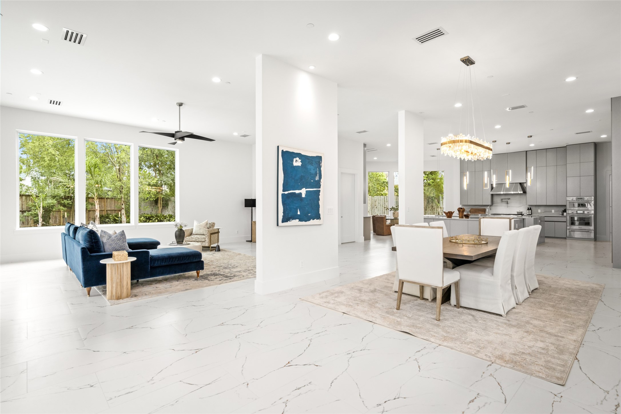 625 Piney Point Road Houston, TX 77024 - Photo 12 of 47 The effortless flow between gathering spaces is perfectly suited for hosting, offering generous room for guests to circulate, connect, and celebrate.