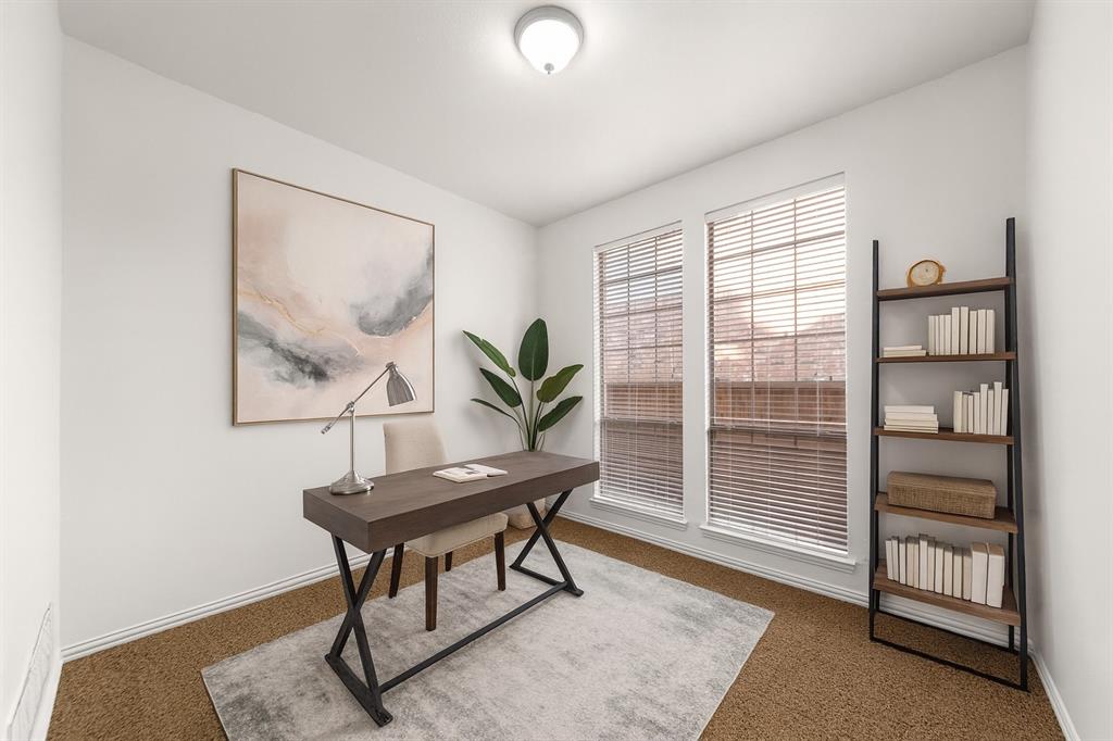 905 Sonora Drive Allen, TX 75013 - Photo 14 of 40 a workspace with furniture and a window