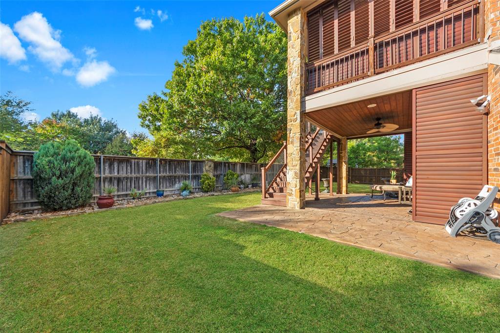 905 Sonora Drive Allen, TX 75013 - Photo 35 of 40 a view of a house with a yard and sitting area