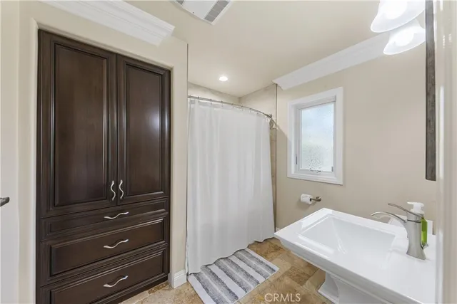 a view of a house with a mountain in the background