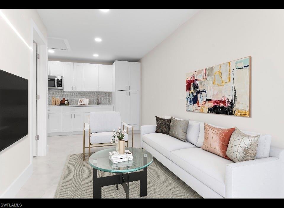 3202 8th Street Southwest Lehigh Acres, FL 33976 - Photo 14 of 21 Studio/ Mother-In-Law Living Room