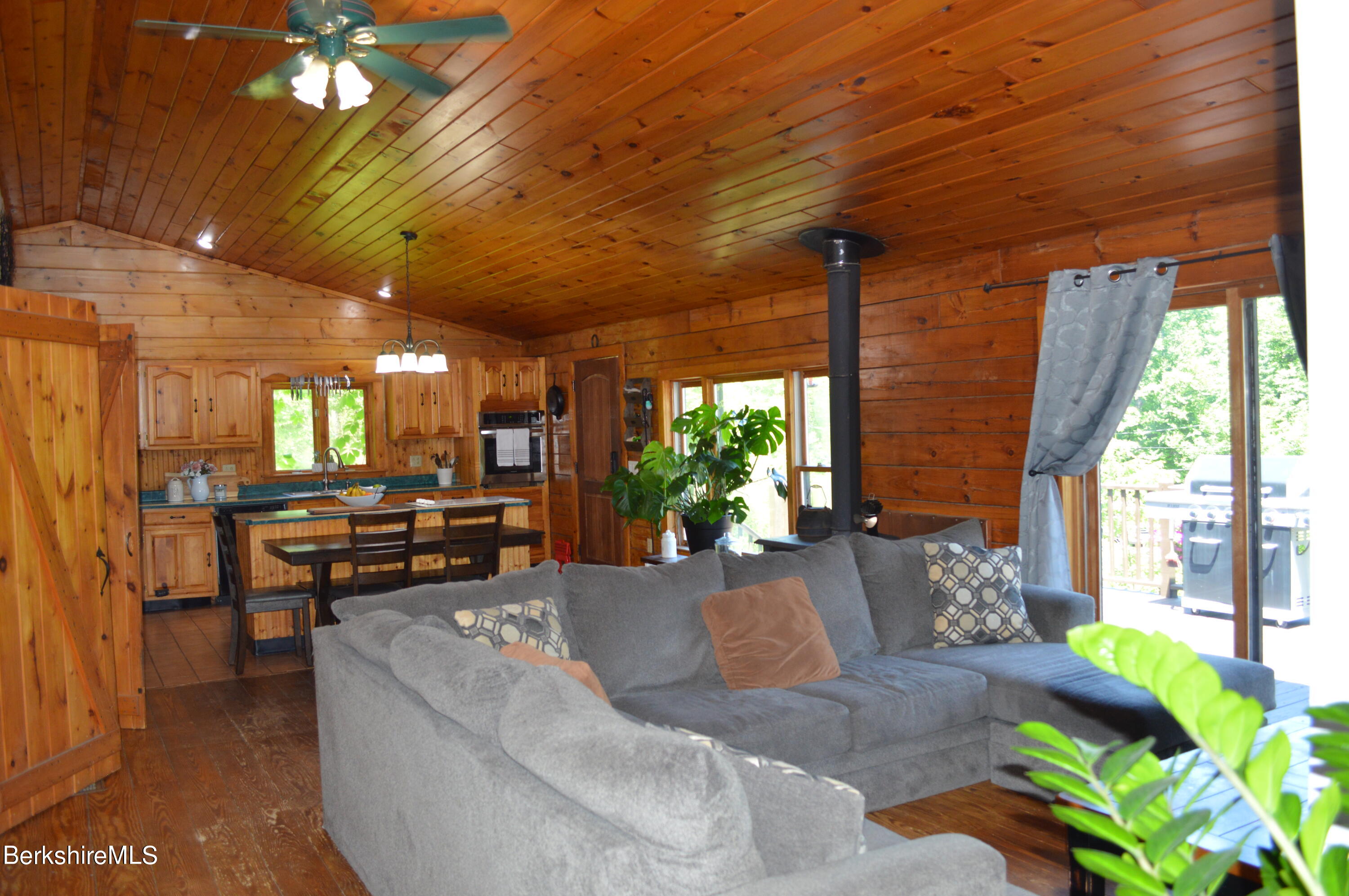 684 Leonhardt Road Becket, MA 01223 - Photo 3 of 56 Open Living dining & kitchen