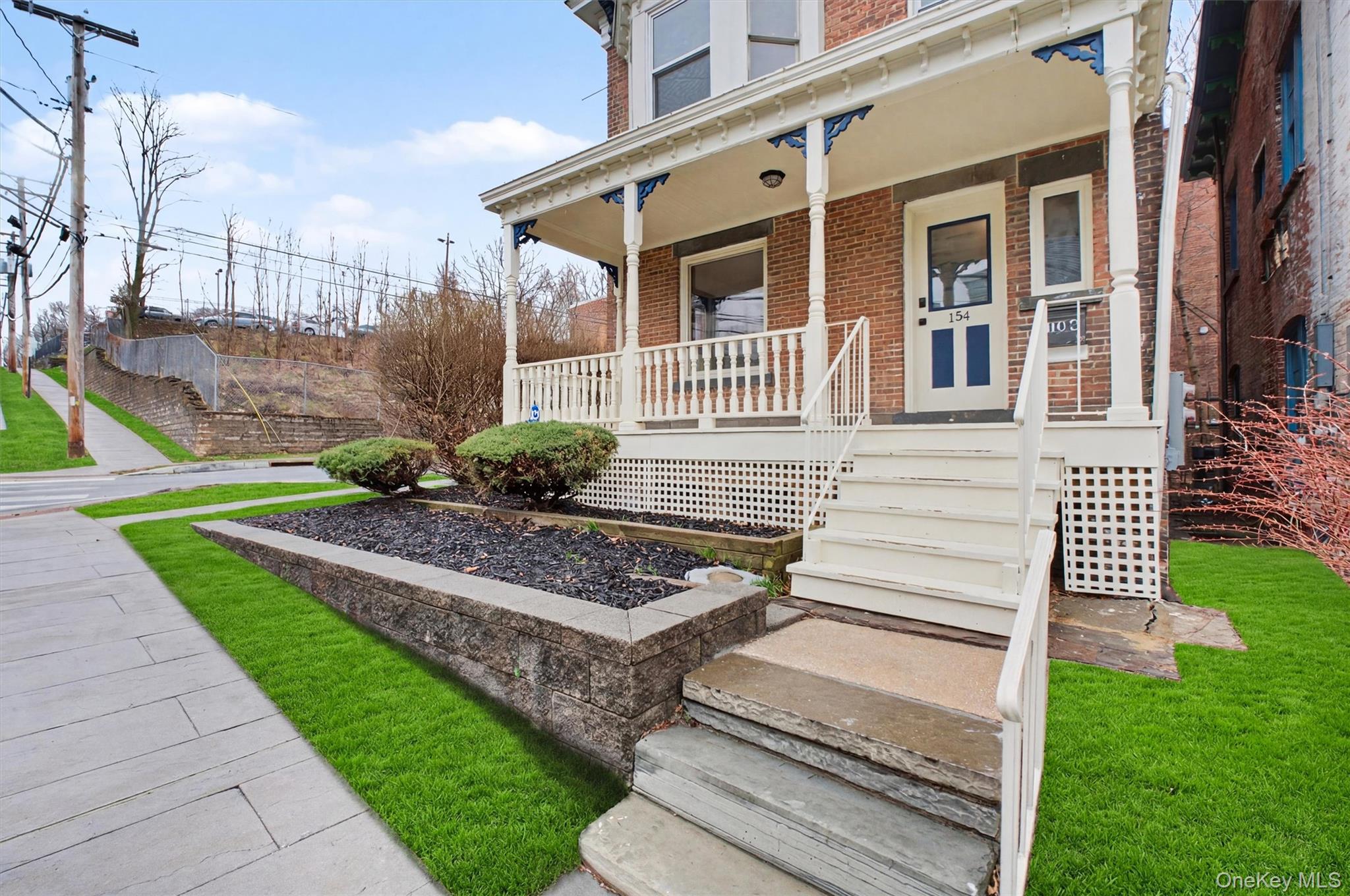 154 3rd Street Newburgh, NY 12550 - Photo 40 of 45 covered rocking chair front porch