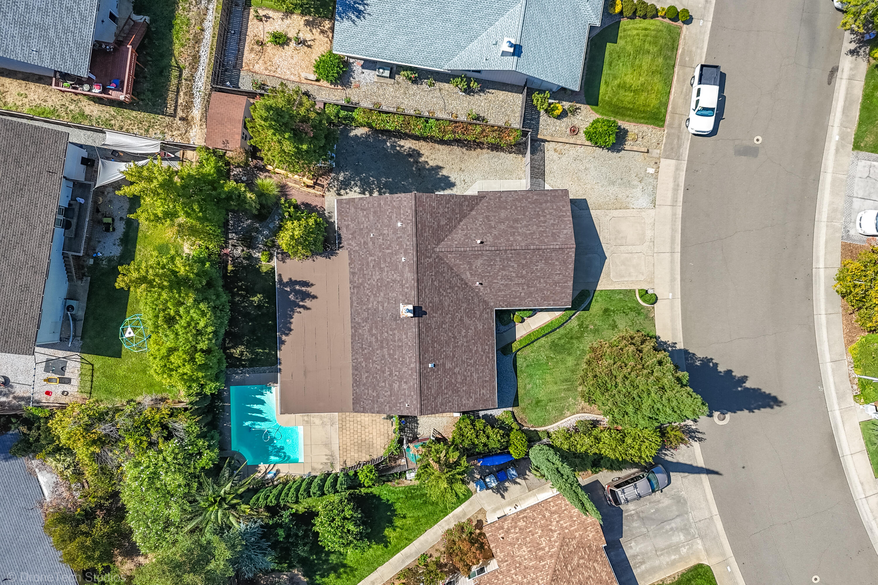 2227 Wicklow Street Redding, CA 96001 - Photo 85 of 90 an aerial view of a house