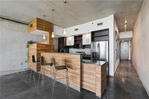 a view of cabinets