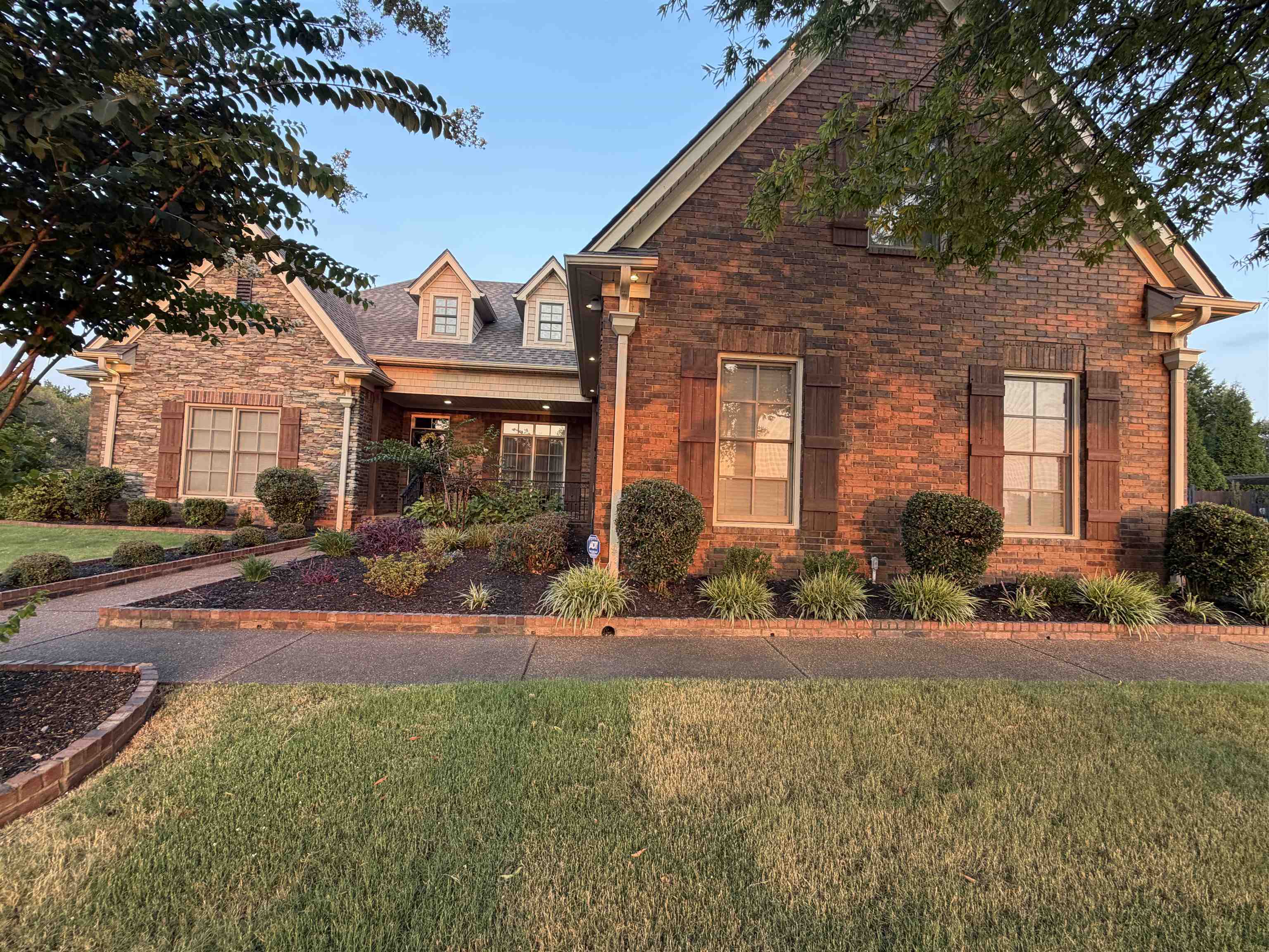 7284 Bucknell Road Millington, TN 38053 - Photo 2 of 24 Brick and stone exterior with dormer windows