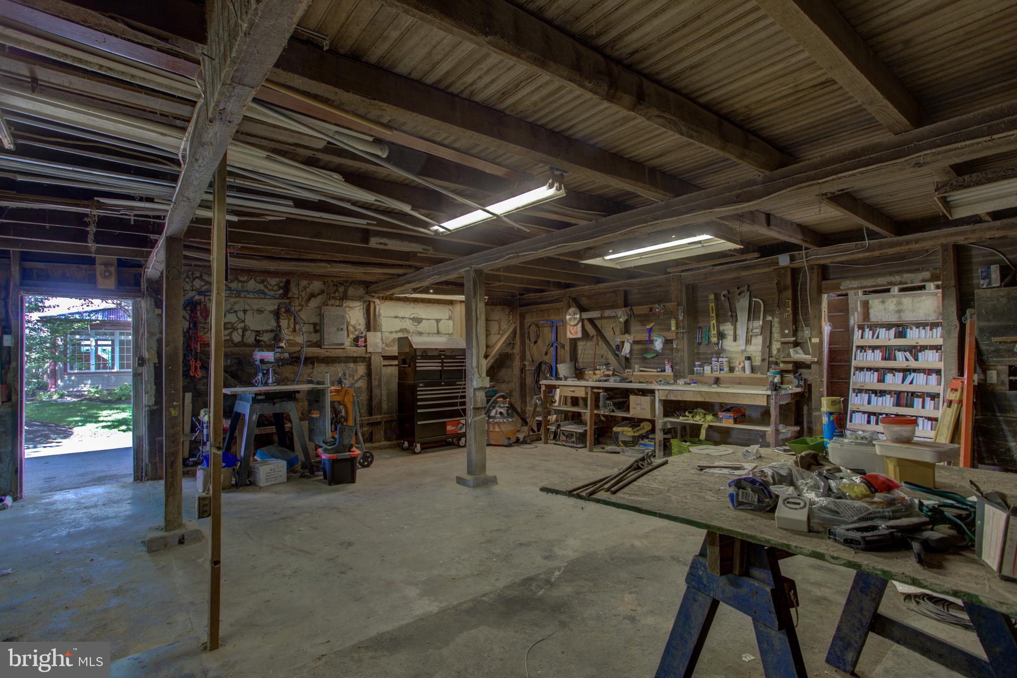 795 Prospect Road Manheim, PA 17545 - Photo 54 of 92 Inside Large Barn / Workshop Area