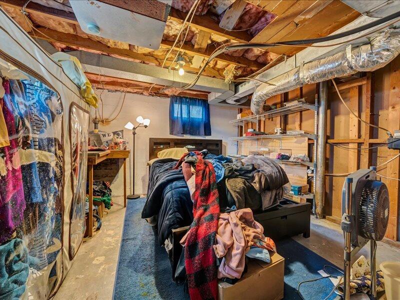 2015 Laura Road Northwest Roanoke, VA 24017 - Photo 23 of 32 a view of walk in closet with clothes and shoes