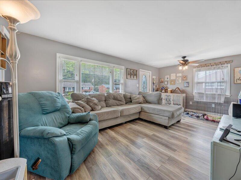 2015 Laura Road Northwest Roanoke, VA 24017 - Photo 7 of 32 a living room with furniture and a large window
