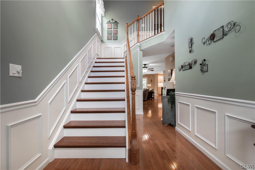 4142 Walter Road Bethlehem, PA 18020 - Photo 20 of 50 a view of entryway and hall with wooden floor