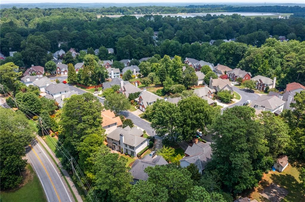 2631 East Madison Drive Atlanta, GA 30360 - Photo 65 of 66 an aerial view of house with yard