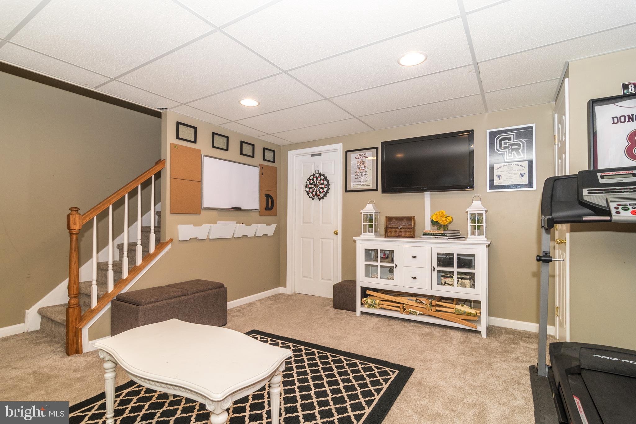 5547 Rinker Circle, Unit 366 Doylestown, PA 18902 - Photo 29 of 35 Finished Basement w New carpeting