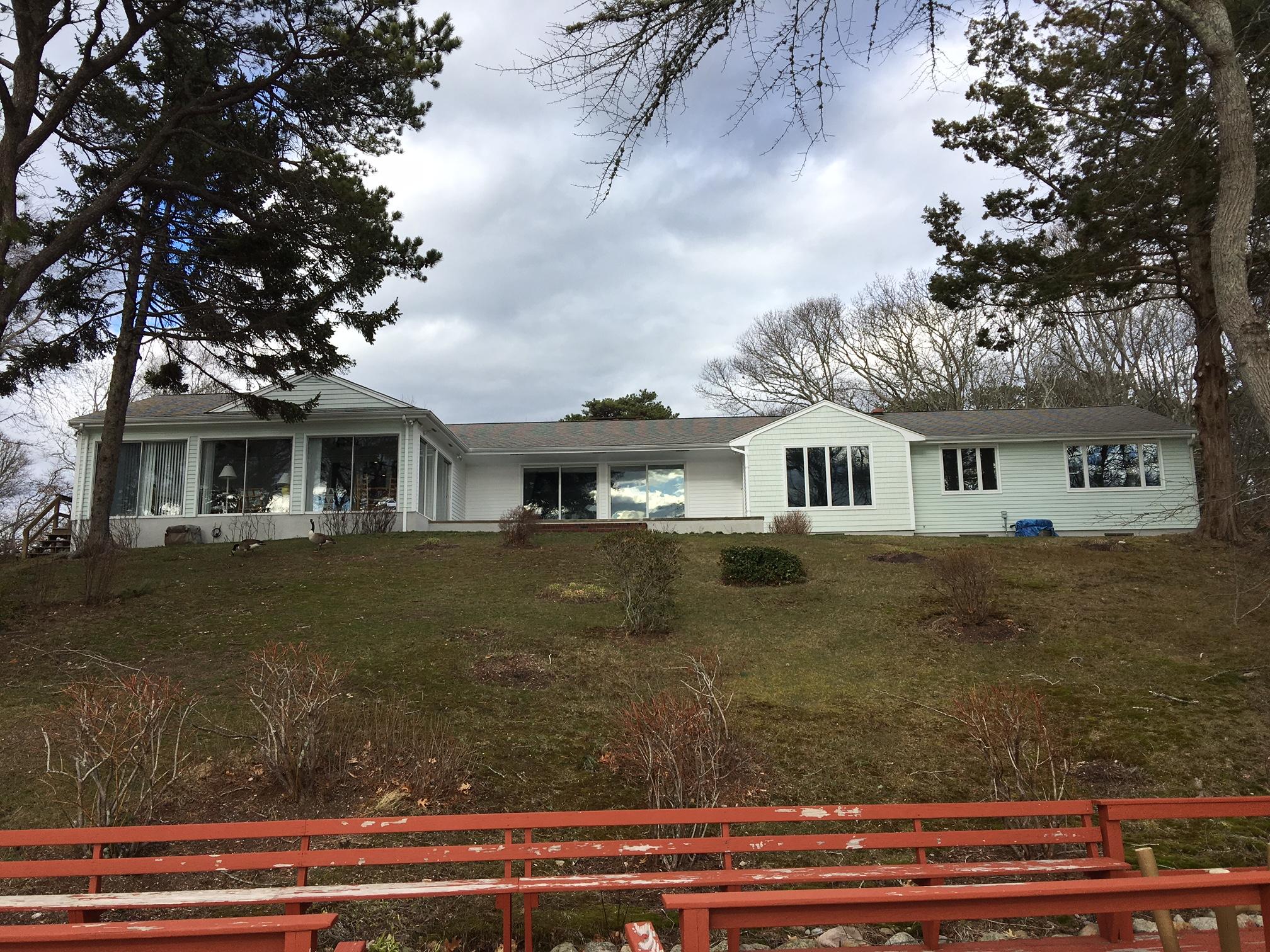377 Huckins Neck Road Centerville, MA 02632 - Photo 24 of 26 Dock Looking Back to House
