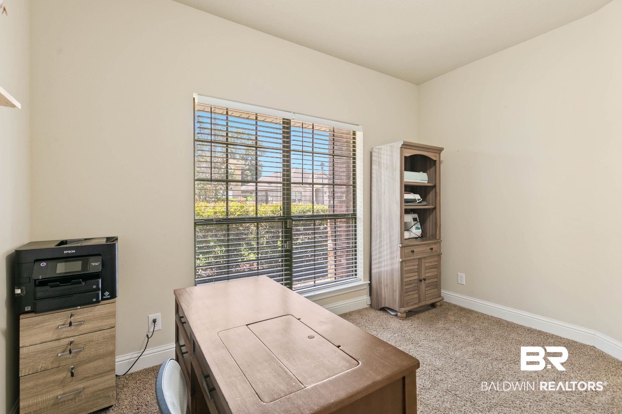 2216 Livingstone Court Mobile, AL 36695 - Photo 31 of 62 Carpeted room with a large window featuring horizontal blinds