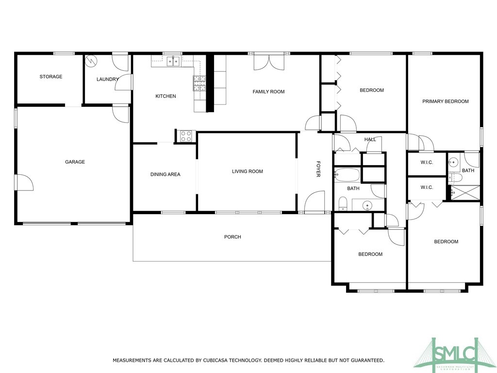 609 Windsor Road Savannah, GA 31419 - Photo 49 of 49 Floor Plan