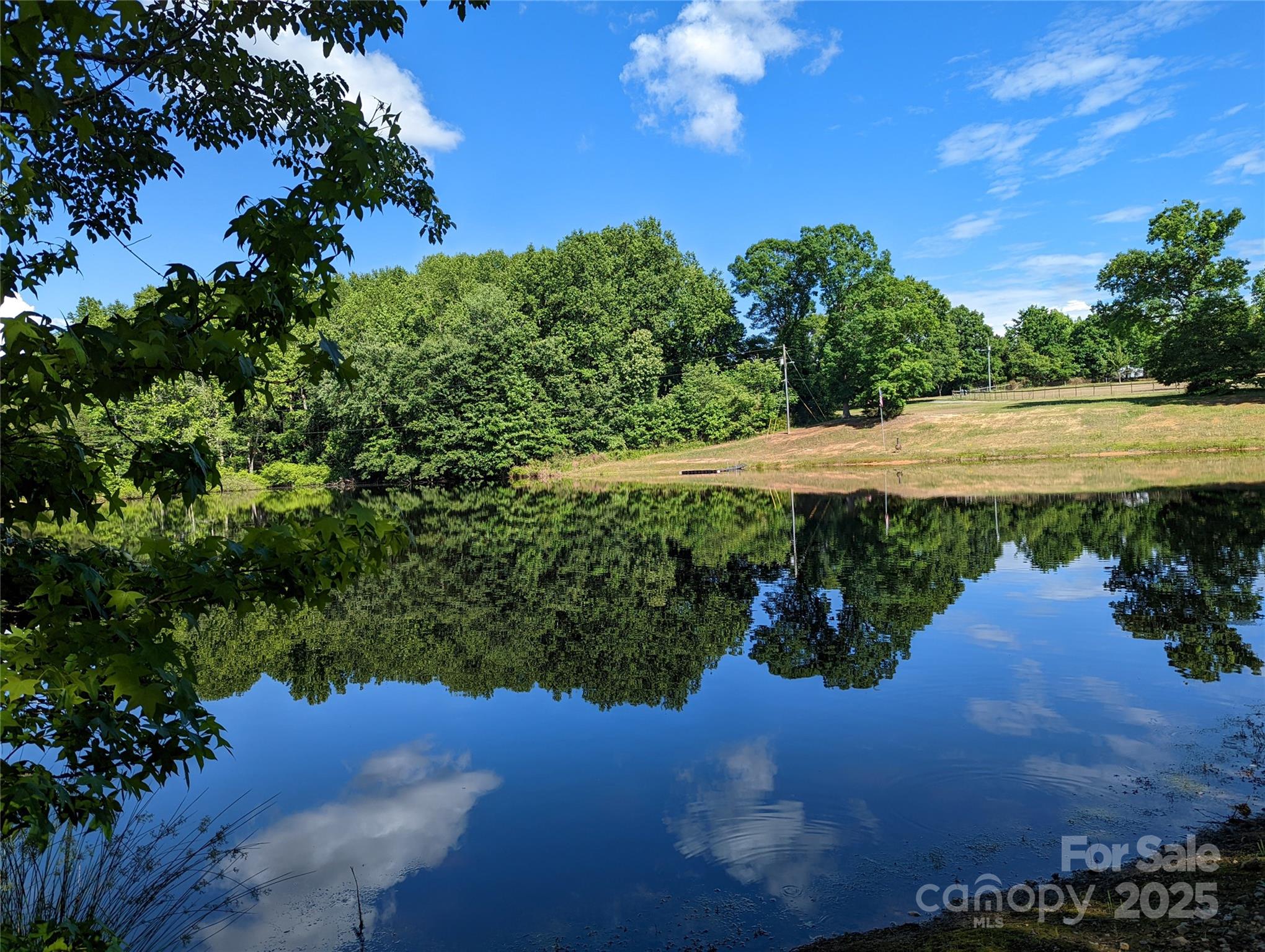 a view of a backyard of a house with a yard